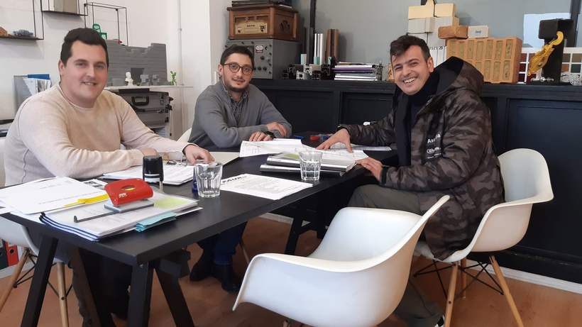 Semnarea unui parteneriat pentru reconstrucția unei case